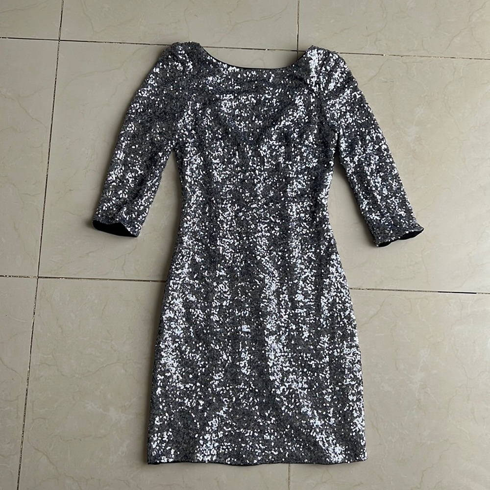 Aqua cocktail dress
